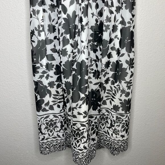 White House Black Market‎ Floral Strapless Dress - Picture 6 of 8